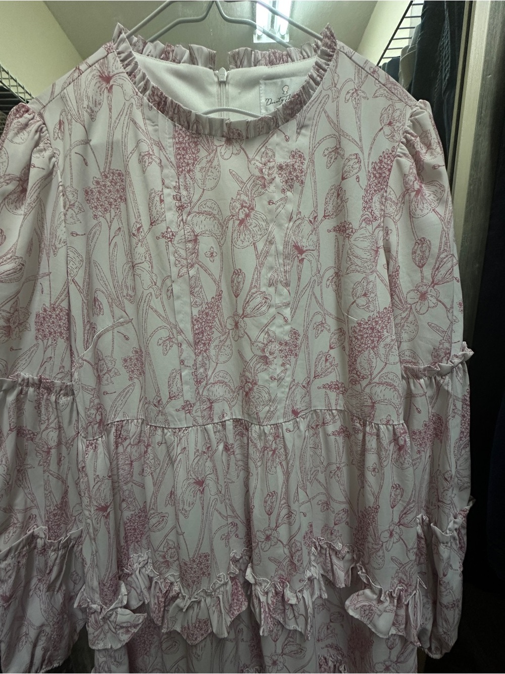 Dainty Jewells waltz of the wildflower’s dress midi length - Picture 7 of 8